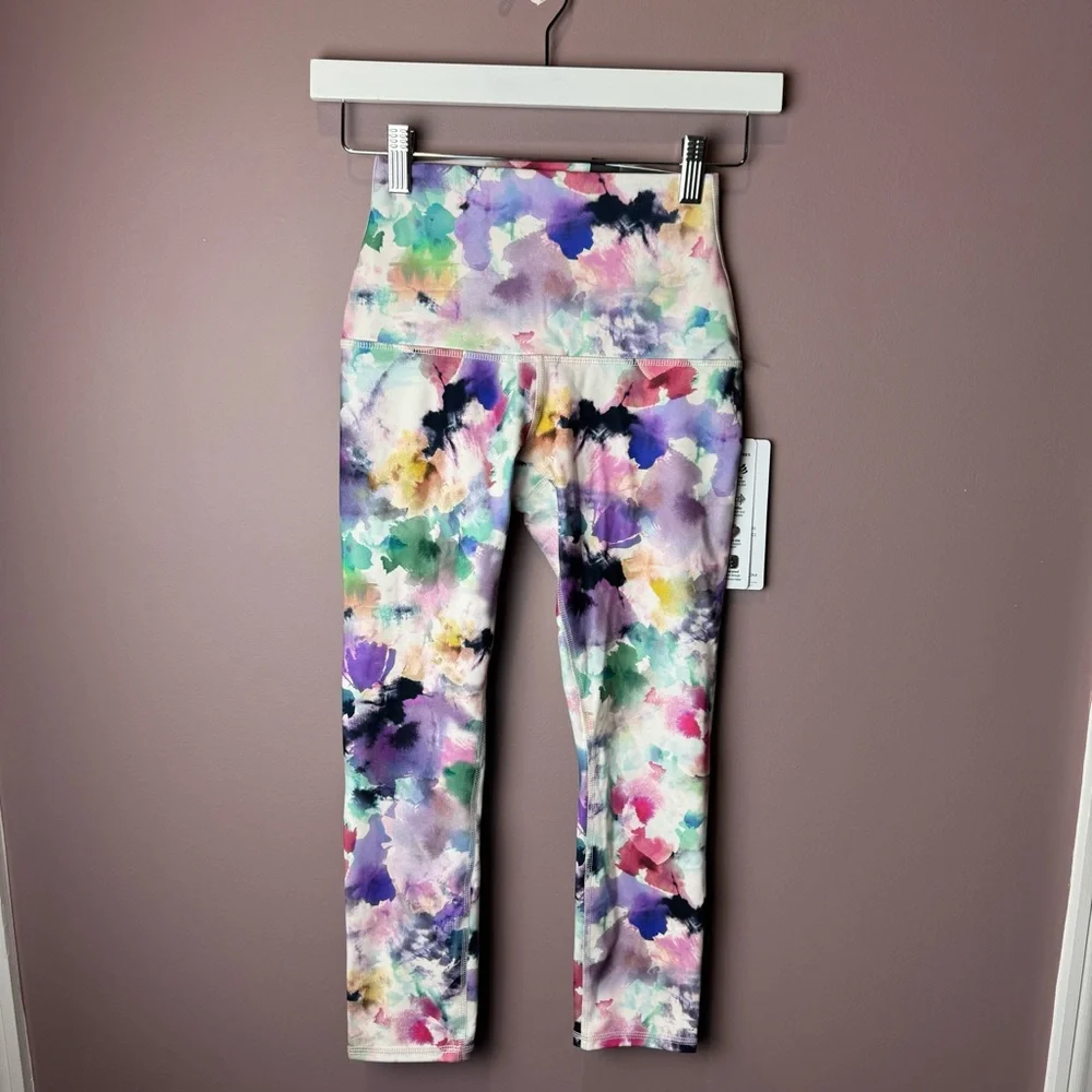 RBX Mulitcolor Capri Length Legging XS